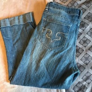 Jordache Cropped Jeans